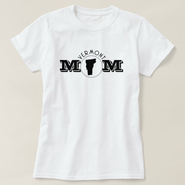 Camiseta Vermont Mom  (Diseño del anverso)