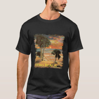 Camiseta Vero Beach Fl Palm Tree Beach Style