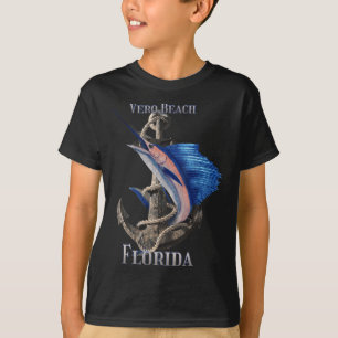 Camiseta Vero Beach Florida pez espada Marlin Ocean Fishing