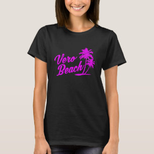 Camiseta Vero Beach Florida Vintage Retro Molesto Souven