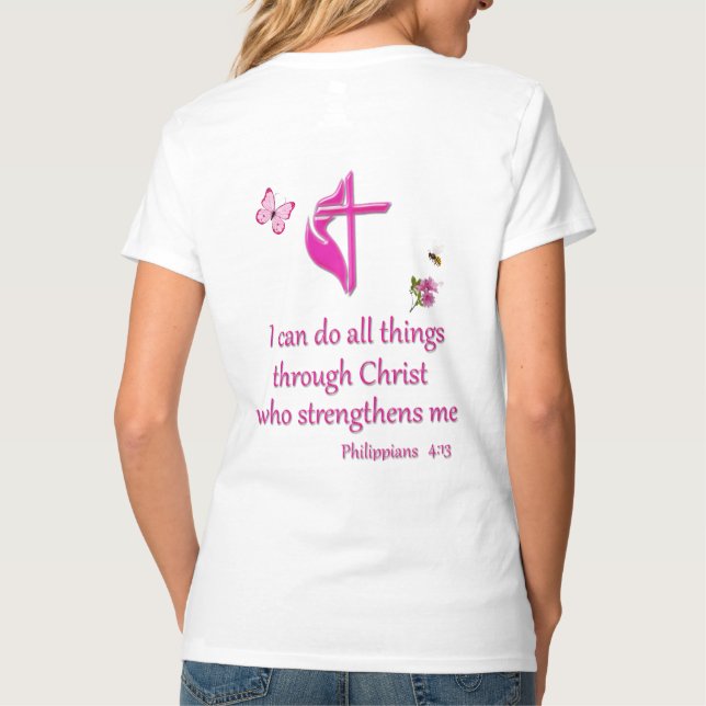 Camiseta versículo bíblico (Reverso)