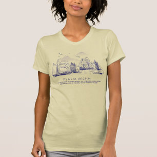 Camiseta Versículo Bíblico Costero
