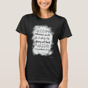 Camiseta Versículo Bíblico Iglesia Cristiana Dios Jesús Rel