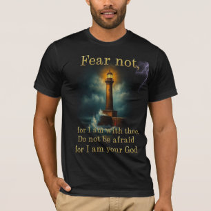 Camiseta Versículo Bíblico No temas porque estoy contigo