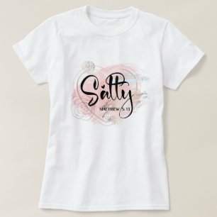 Camiseta Versículo bíblico salado Mateo 5:13