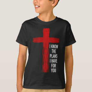 Camiseta Versículo de la Biblia de la Cruz de Jesús Cristia