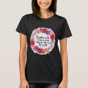 Camiseta Versículo de la Biblia para Mujer Cristiana Jesús