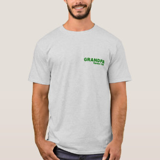 Camiseta Versión 1,0 del abuelo