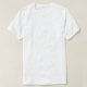 Camiseta Versión 1,5 en blanco (Diseño del anverso)