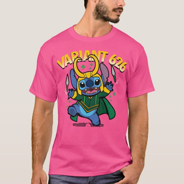 Camiseta Versión 626 Stitch Cute Alien Loki Variant (Anverso)