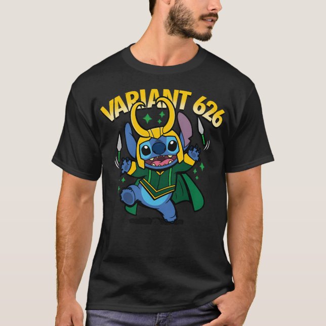Camiseta Versión 626 Stitch Cute Alien Loki Variant (Anverso)