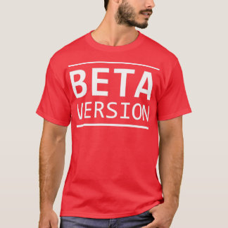 Camiseta versión beta