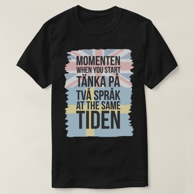 Camiseta Versión británica de Momenten (Diseño del anverso)