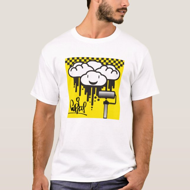 Camiseta Versión céntrica Drippy y de los amigos del metro (Anverso)