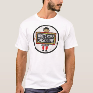 Camiseta Versión comprobada del signo de la Gasolina de ros