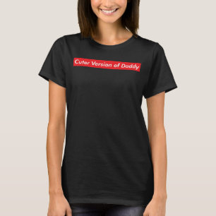 Camiseta Versión Cuter De Daddy Mating Dad Daughter Chil