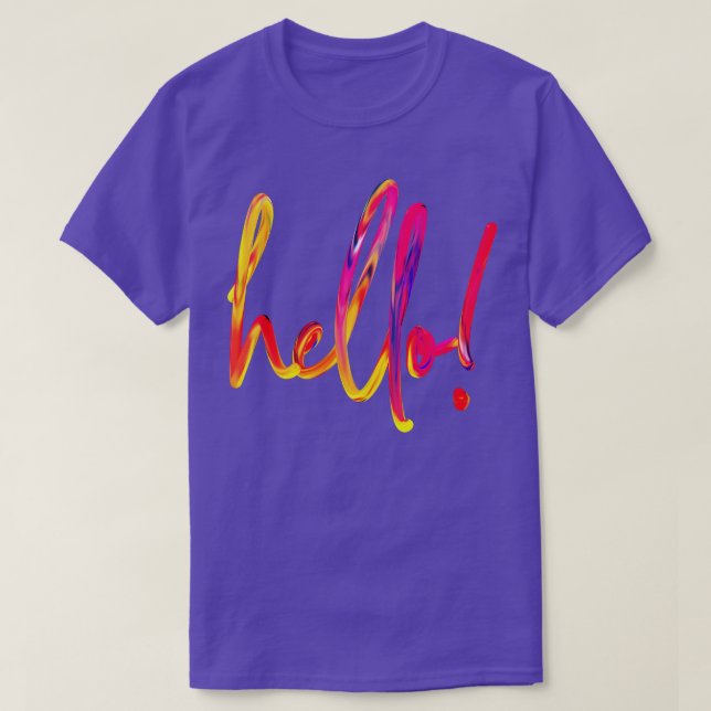 Camiseta Versión de arcoiris con cepas (Diseño del anverso)