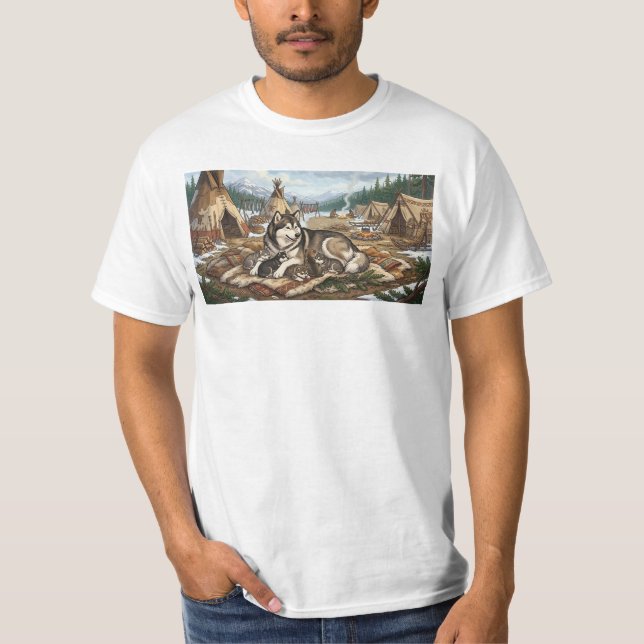 Camiseta Versión de madre malamute 1  (Anverso)