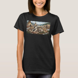 Camiseta Versión de madre malamute 1 