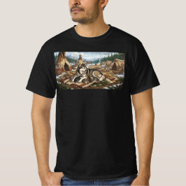 Camiseta Versión de madre malamute 1 
