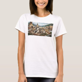 Camiseta Versión de madre malamute 1 