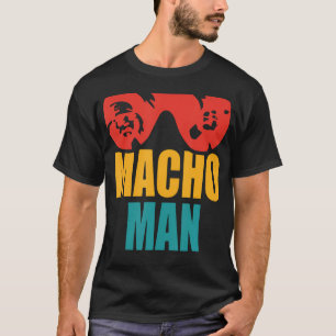Camiseta Versión de Vintage divertida de Macho Man