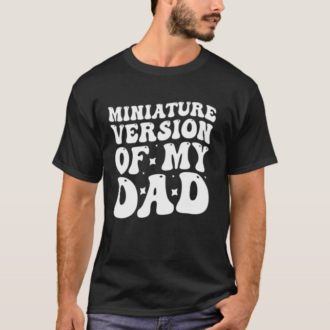 Camiseta Versión en Miniatura de Mi Papá (Anverso)