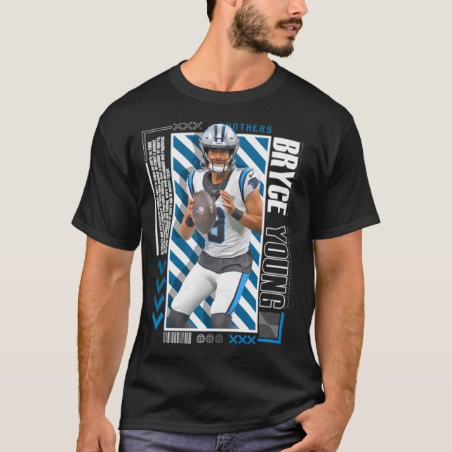 Camiseta Versión en papel de Bryce Young (Anverso)