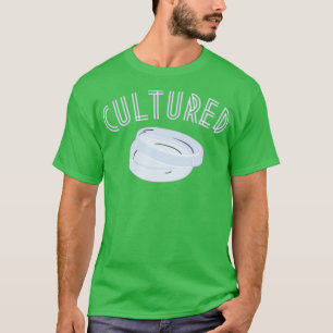 Camiseta Versión gris de ciencia biológica cultivada