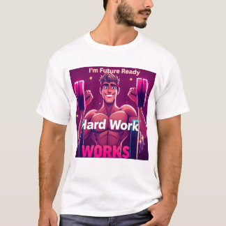 Camiseta Versión masculina de Trabajos duros