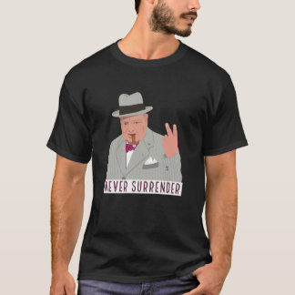 Camiseta Versión para Reg de WINSTON CHURCHILL - NUNCA SURR