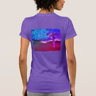 Camiseta Verso bíblico de Filipinas 2:14-15.