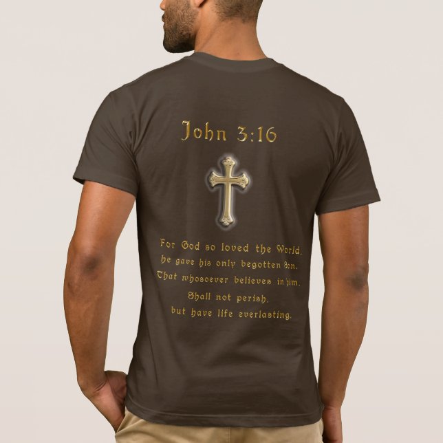 Camiseta Verso de la Biblia (Reverso)