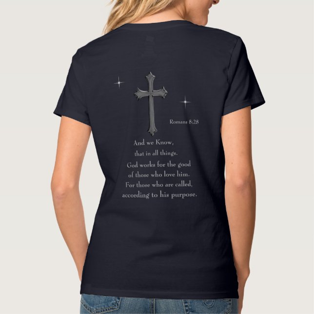 Camiseta Verso de la Biblia (Reverso)