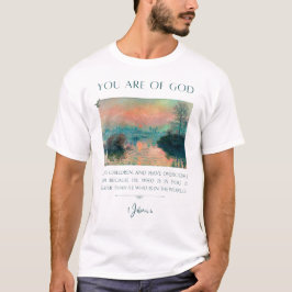 Camiseta Verso de la Biblia 1Juan 4:4