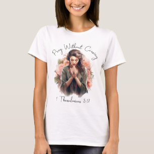 Camiseta Verso de la Biblia Cristiana inspiradora