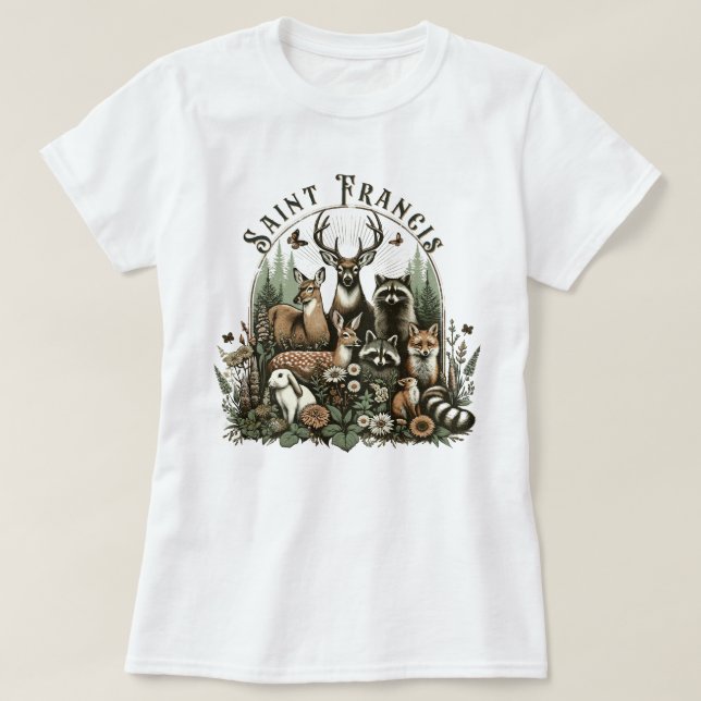 Camiseta Verso de la Biblia de San Francisco (Diseño del anverso)