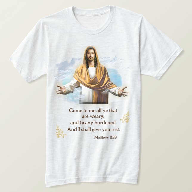Camiseta Versos de la Biblia (Anverso del diseño)