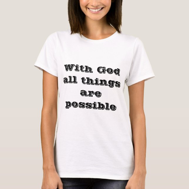 Camiseta Versos de la Biblia (Anverso)