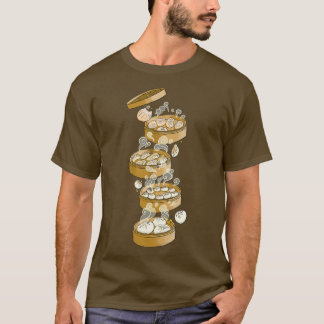 Camiseta Vertederos en un vapor de bambú