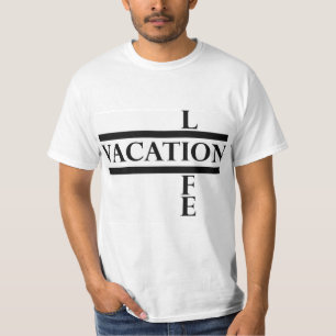 Camiseta vertical de la vida