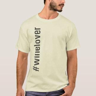 Camiseta Vertical del #winelover