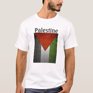 Camiseta vertical palestina de la bandera
