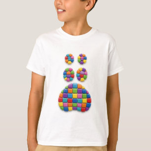 Camiseta vertical para niños Paw SAFE