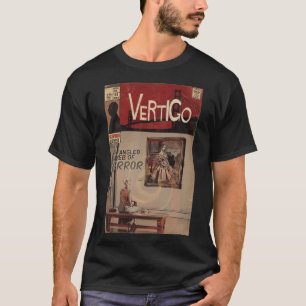 Camiseta Vértigo Alfred Hitchcock Arte Comic Libro Fan