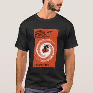 Camiseta Vértigo Poster de cine de 1958, antiguo dominio pú