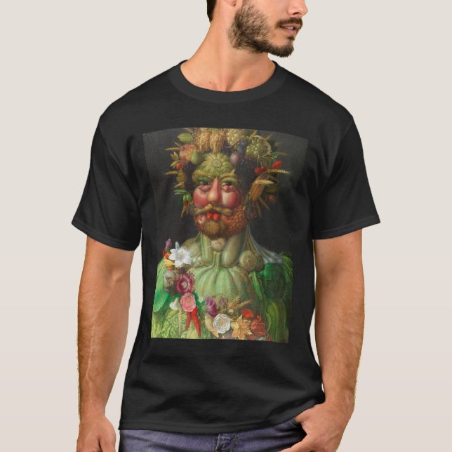 Camiseta Vertumnus c. 1591 por Giuseppe Arcimboldo (Anverso)