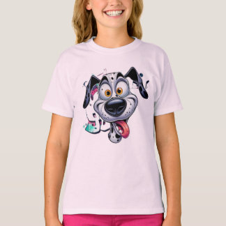 Camiseta very cute funny happy smiling puppy