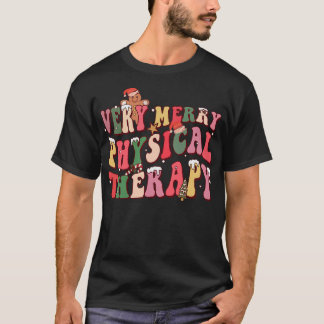 Camiseta Very Merry Physical Therapy Physical Therapist