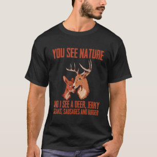 Camiseta Ves La Naturaleza Y Veo Un Sa De Cebollos De Cerfs